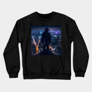 Metropolis Nightwatchman: Guardian of Shadows Crewneck Sweatshirt